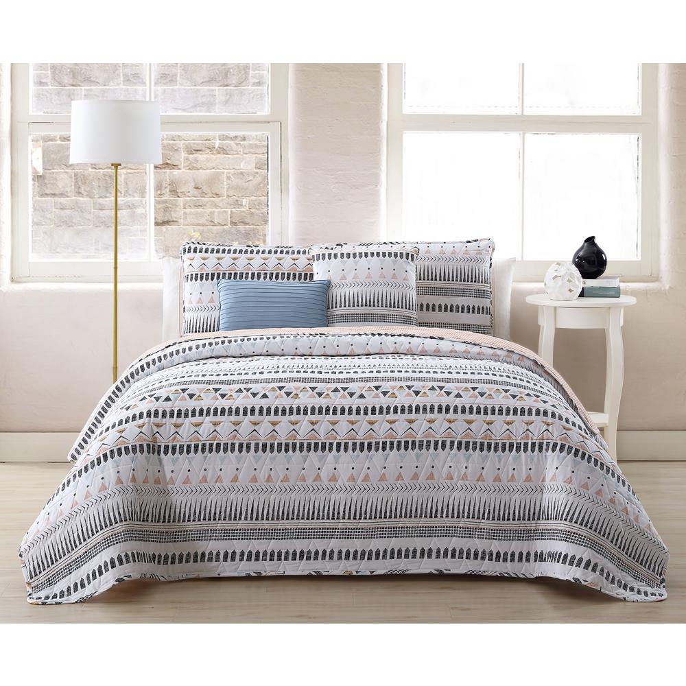 Full Queen Geometric Spot Clean Comforters Comforter Sets