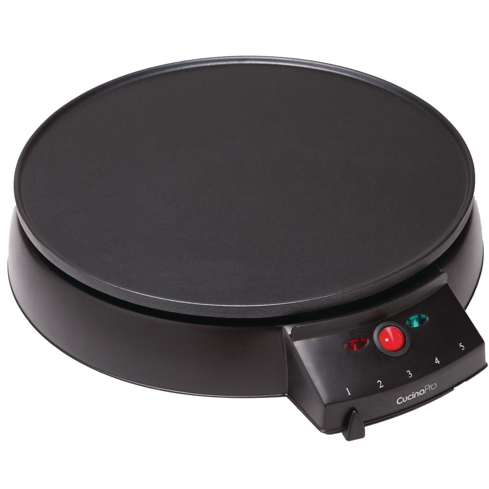 Buy 110 sq. in. Black NonStick Electric Griddle Crepe Maker Online at Lowest Price in Ubuy