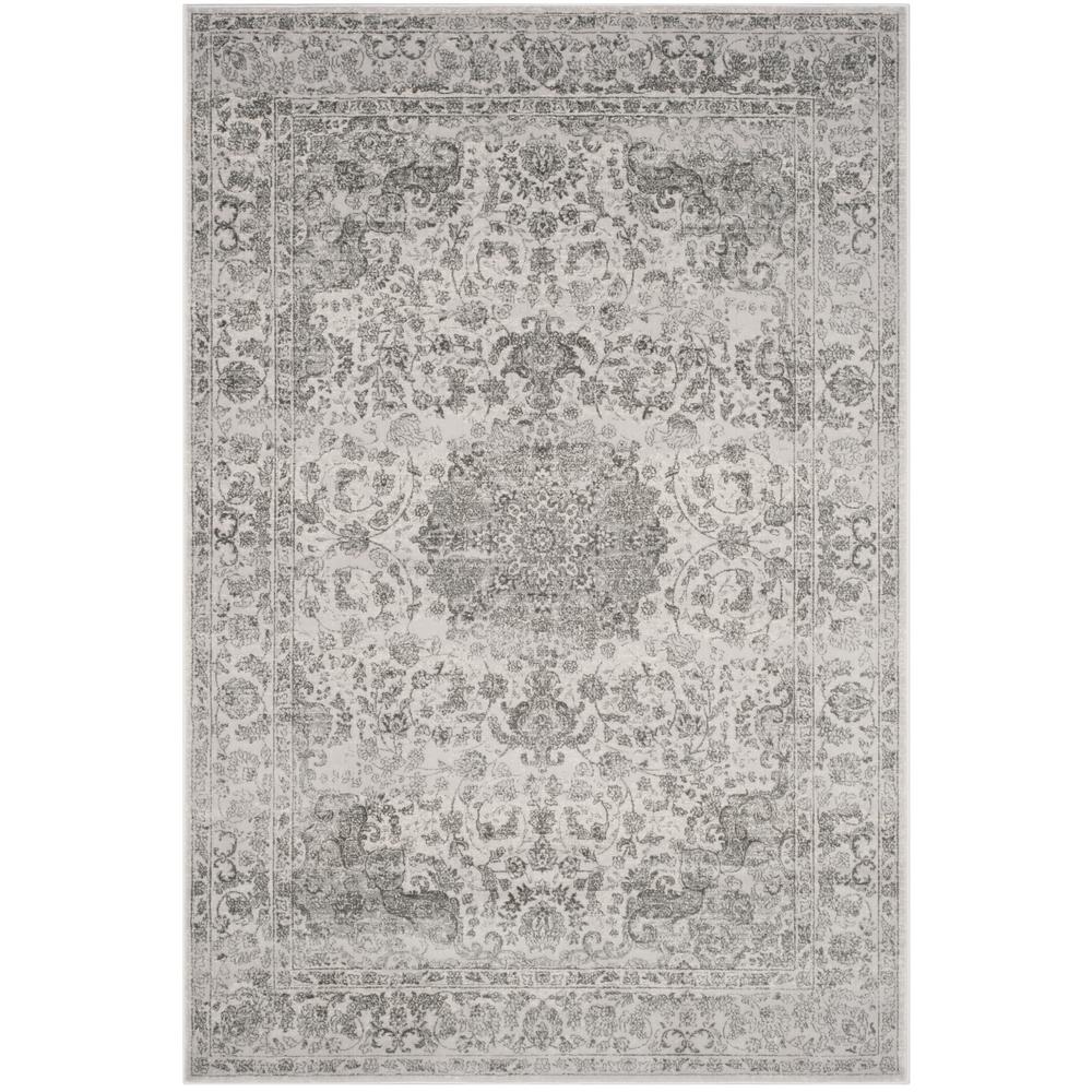 Safavieh Carnegie Cream Dark Gray 9 Ft X 12 Area Rug