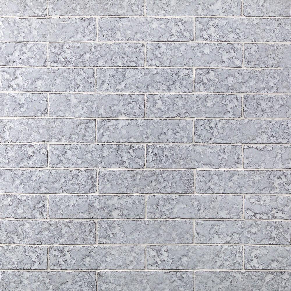 Weston Temp White 2 x 8 Glazed Clay Subway Wall Tile Sample