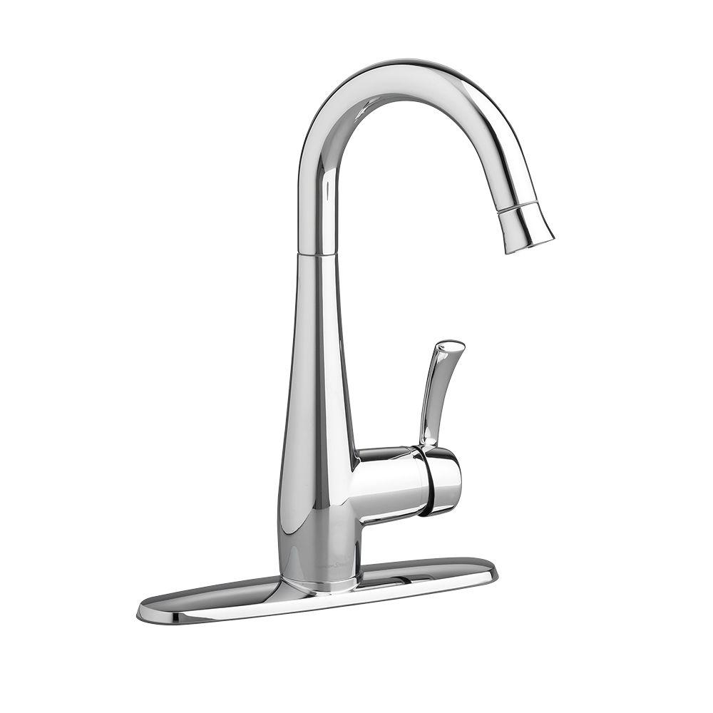 American Standard Quince Single Handle Bar Faucet With Pull Down