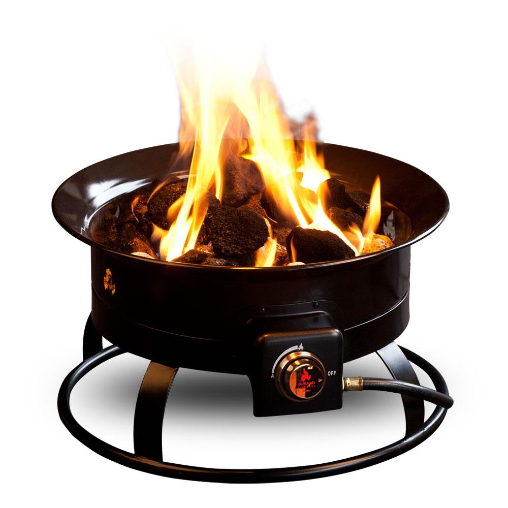 Outland Firebowl Deluxe 19 In Steel Portable Propane Fire Pit