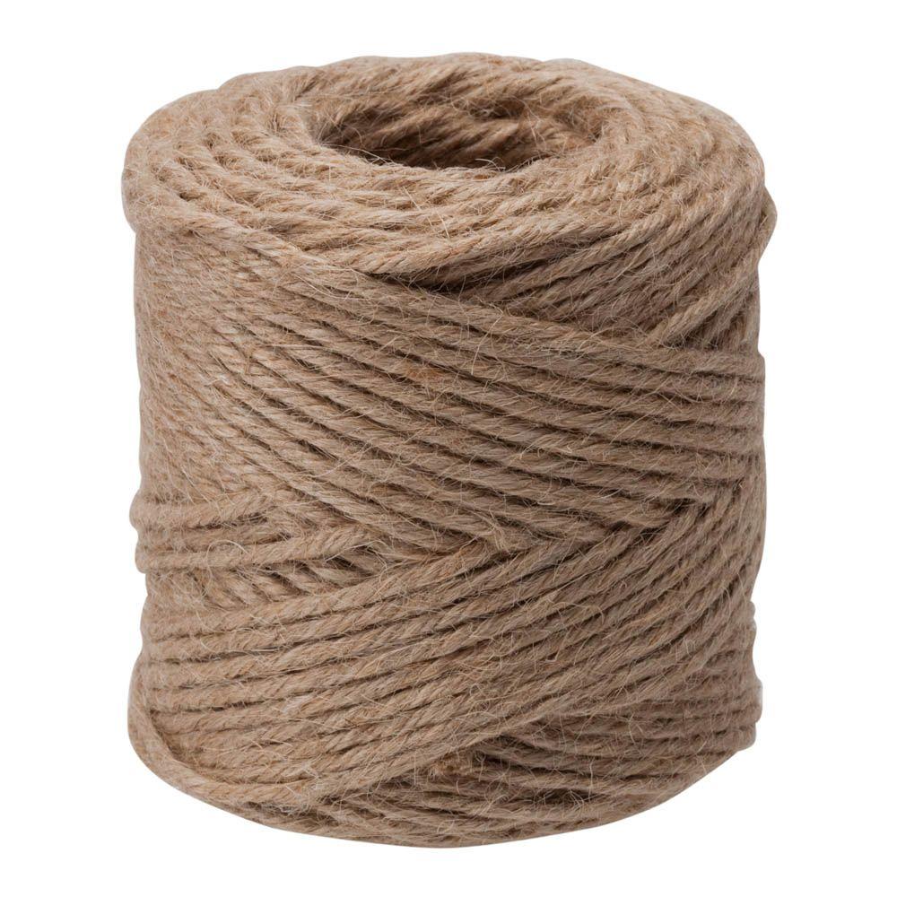 #30 x 190 ft. Twisted Jute Twine, Natural