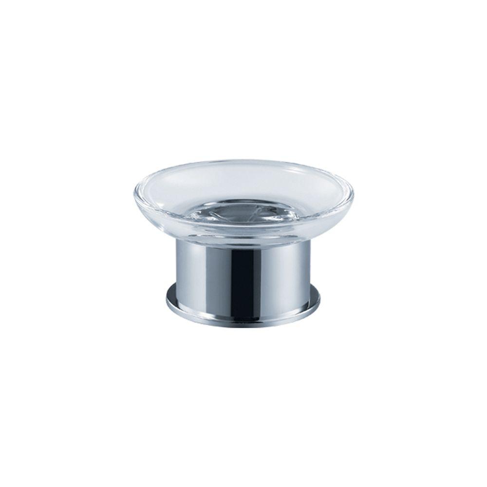 Chrome Freestanding Soap Dishes Bathroom Decor The Home Depot Glorioso Soap Dish In Chrome