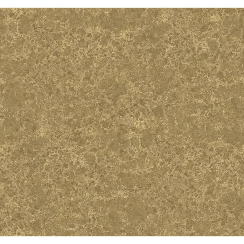 York Wallcoverings Gold Leaf Stone Marble Wallpaper Gf0773 The Home Depot