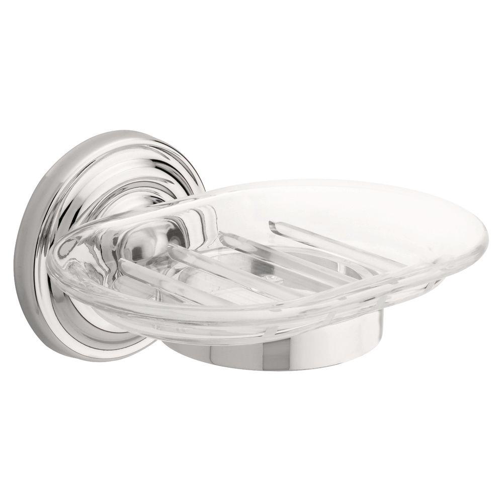 Delta Greenwich Wall Mounted Soap Dish in Chrome138289 The Home Depot