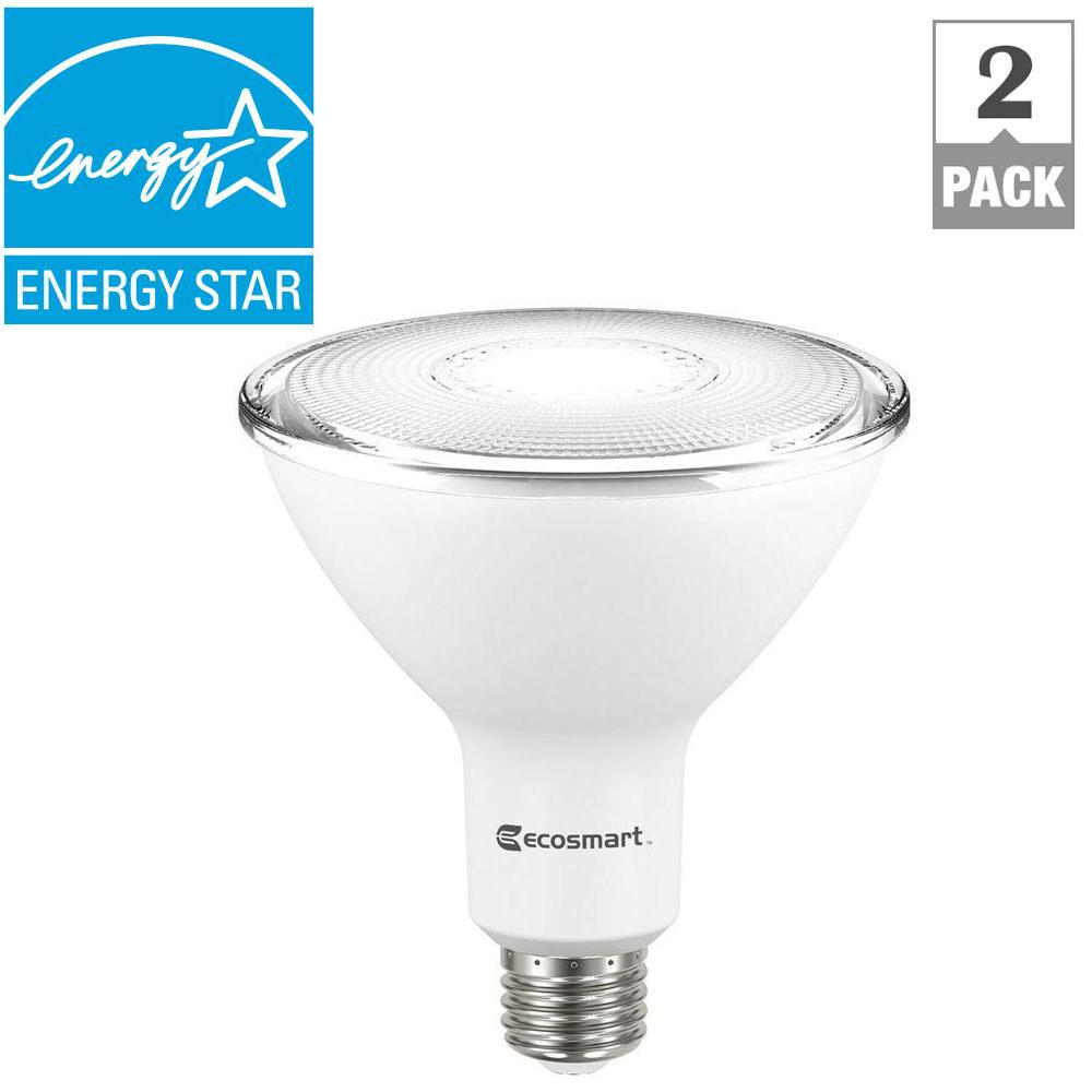 Brinks Outdoor Halogen Security Light Bulb Lighting Ecosmart 90 Watt Equivalent Par38 Dimmable Led Flood Light Bulb