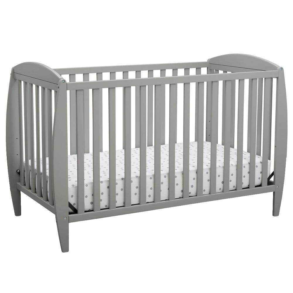 grey crib