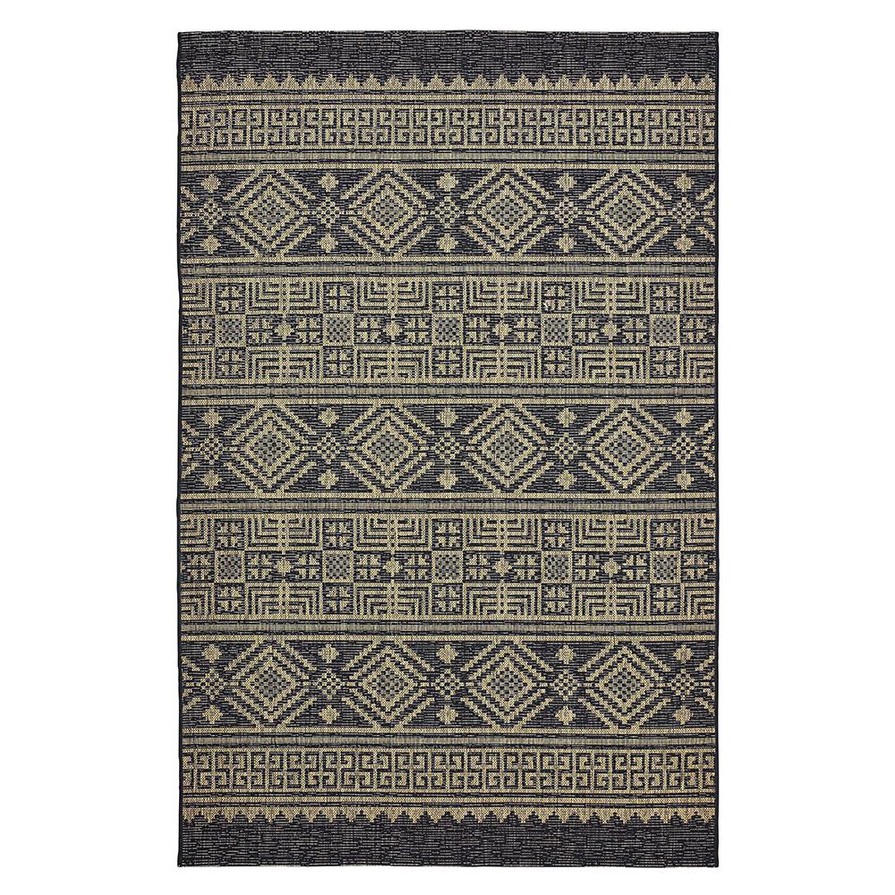 Lr Resources Rugs Flooring The Home Depot Sun Shower Black Brown 8 Ft X 10 Indoor Outdoor Rectangular