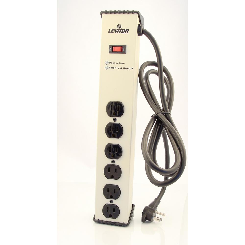power strip leviton outlet surge ips