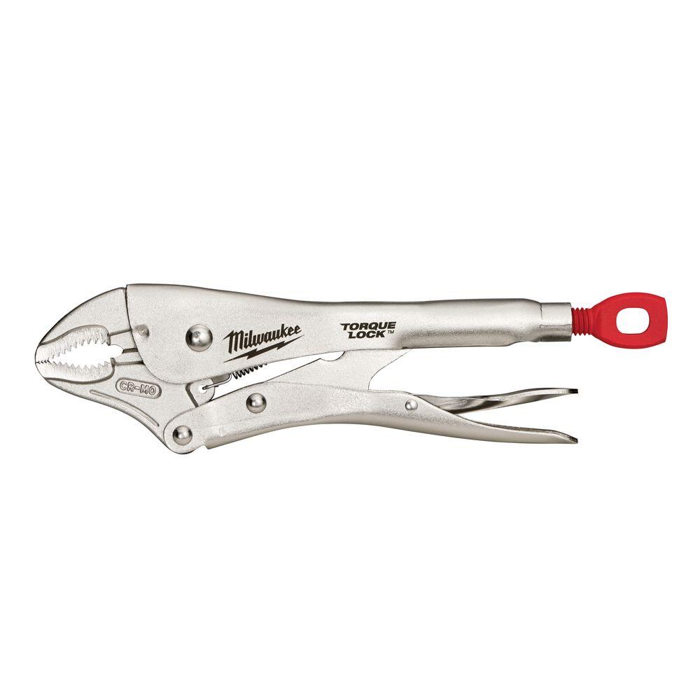 Milwaukee 10 In. Torque Lock Curved Jaw Locking Pliers-48-22-3420 - The ...