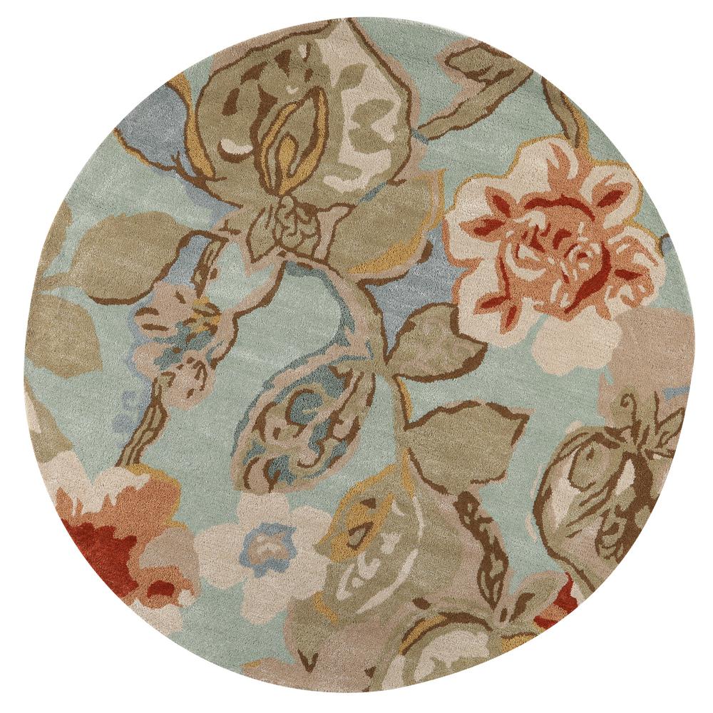Round Area Rugs The Home Depot Balcony