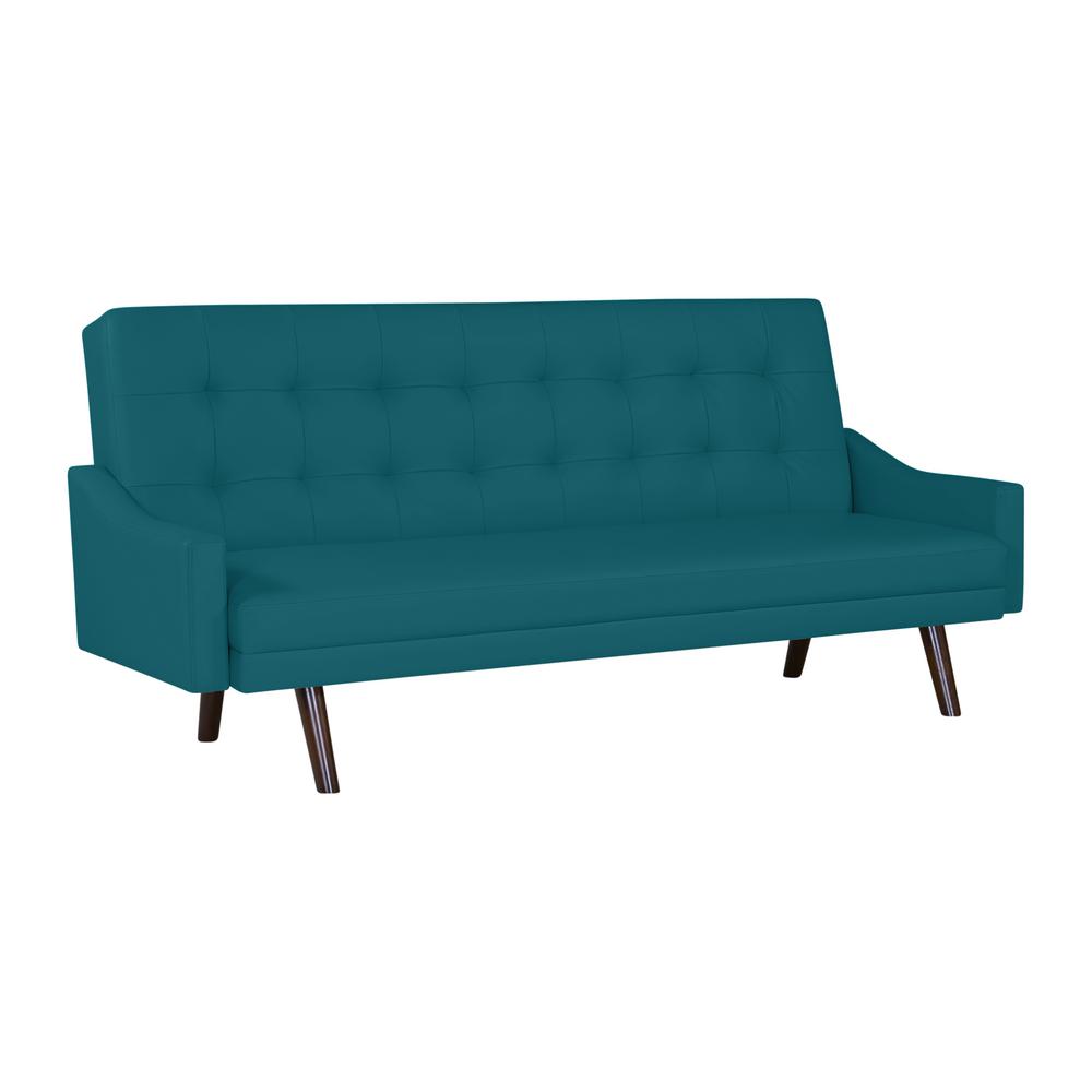 Handy Living Oakland Caribbean Blue Polyurethane Click Clack