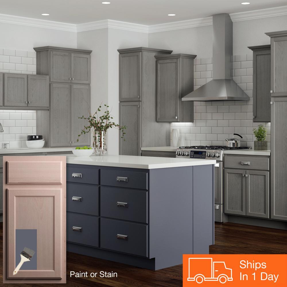 Hampton Bay Hampton Assembled 12x30x12 In Wall Kitchen Cabinet In