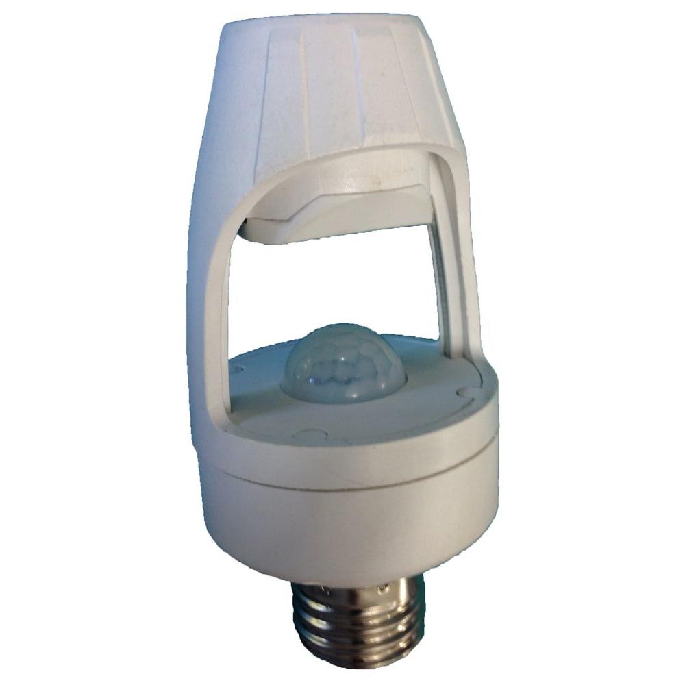 Lithonia Lighting 360 Degree Mounted White Motion Sensor Fixture ...