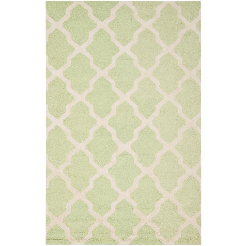 Safavieh Cambridge Light Green/Ivory 5 ft. x 8 ft. Area RugCAM121B5