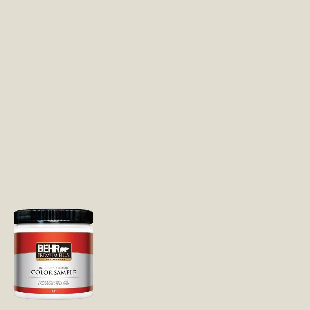 BEHR Premium Plus 8 oz. 380B5 Neon Light Interior/Exterior Paint