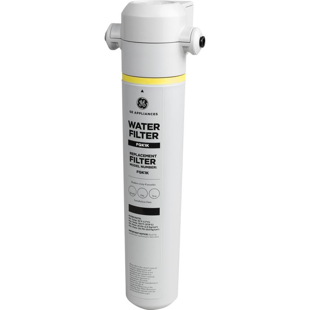 In-line Water Filtration System for Refrigerators or Icemakers