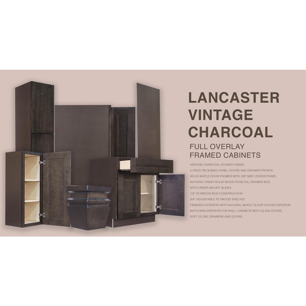 Lifeart Cabinetry Lancaster Shaker Assembled 27 In X 30 In X 12