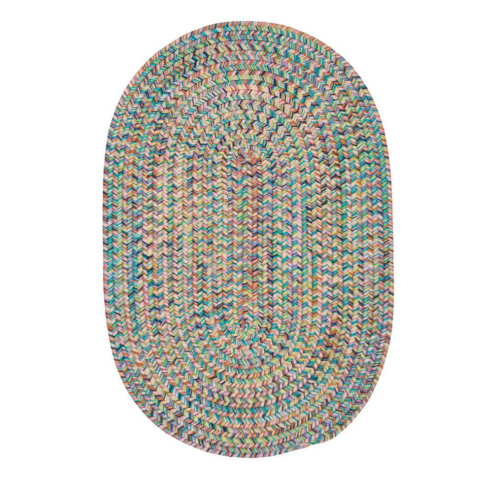 Oval Multi Colored High Pile Outdoor Rugs The Home Oval Multi Colored High Pile