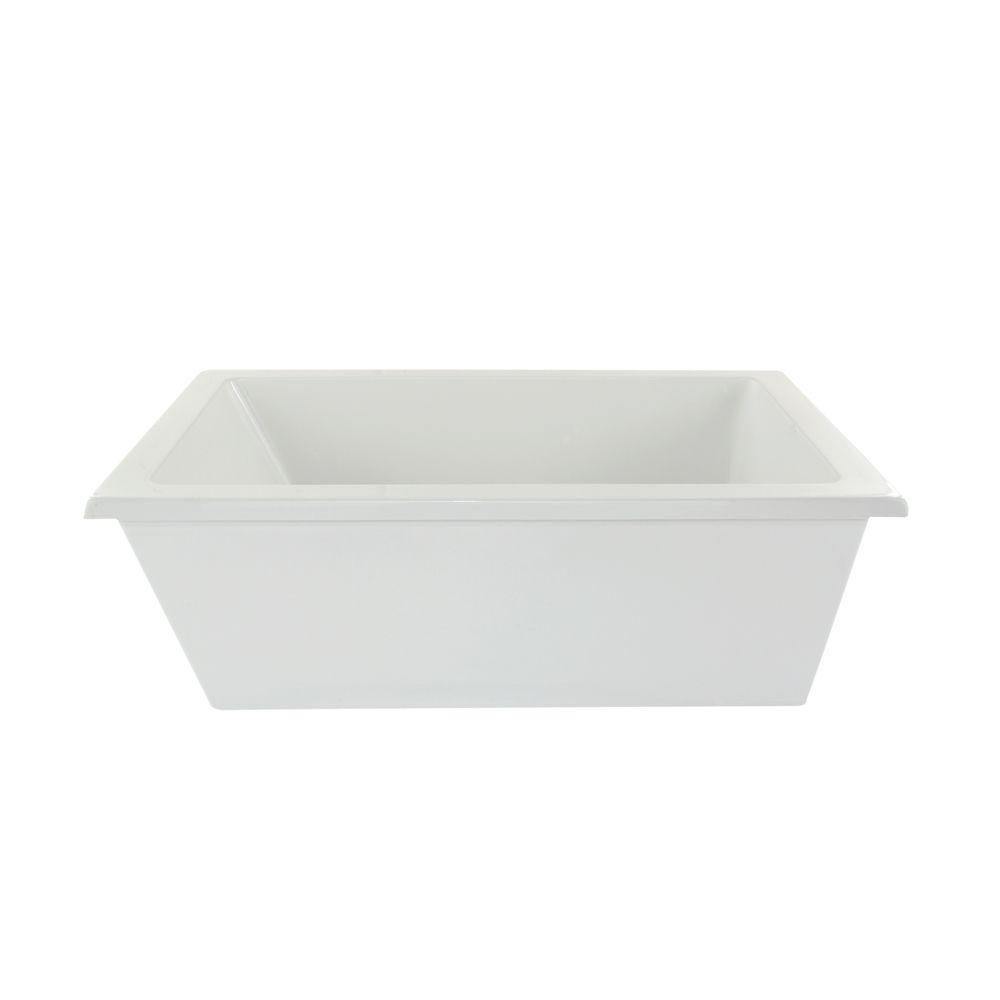 Hydro Systems Annapolis 6 ft. Reversible Drain Freestanding Air Bath