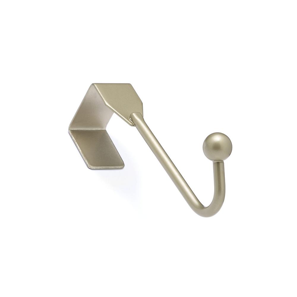 Over The Door Home Storage Hooks Organization Nystrom 1 In Pewter Single 5 Lb Over The Door Hook