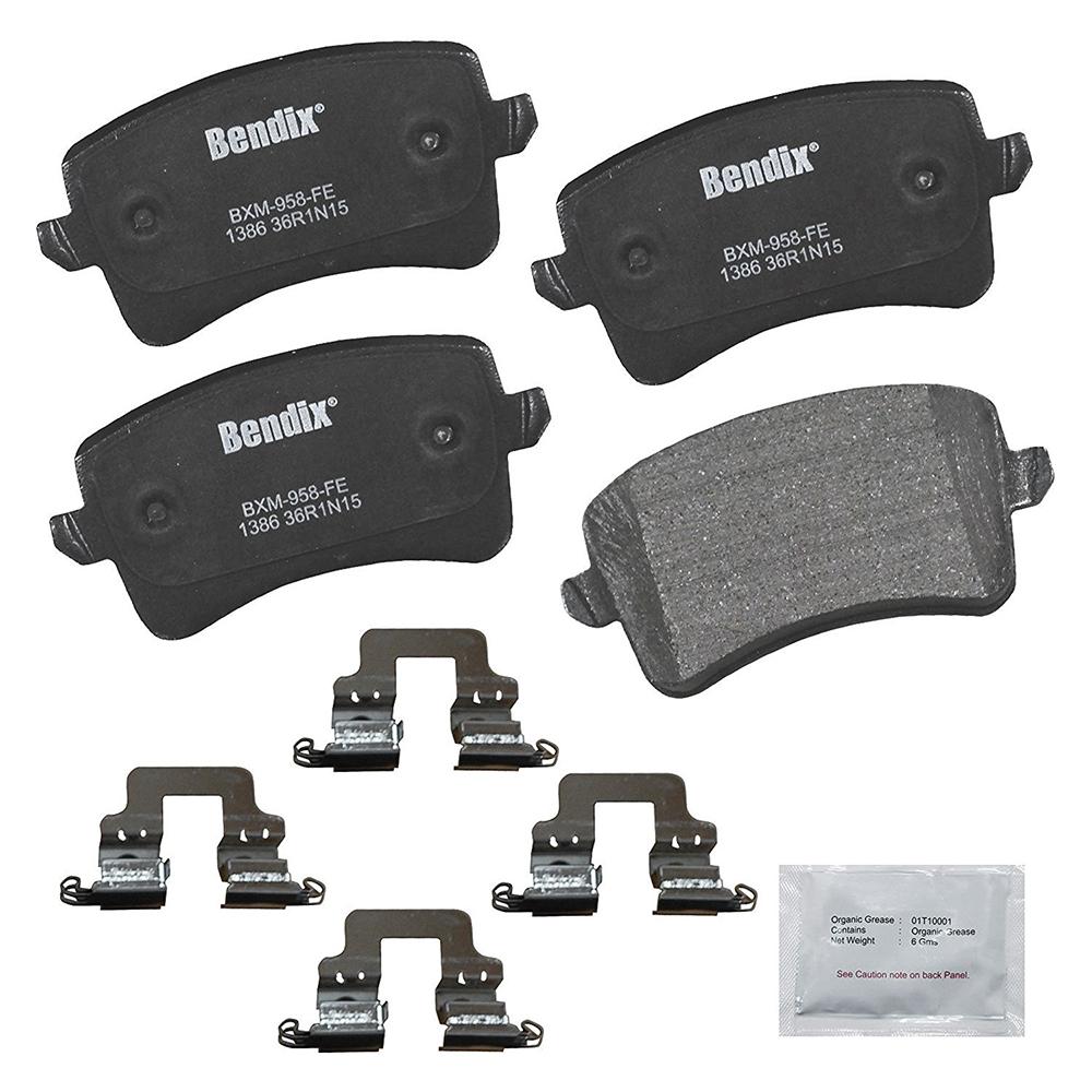 Bendix Bendix Premium Copper Free Semi-Metallic BPR Disc Brake Pad ...