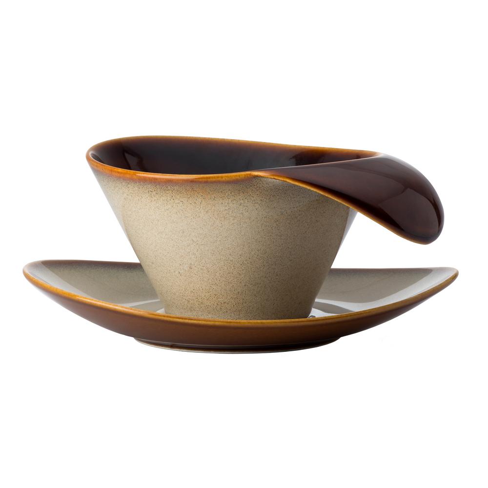 Brown Coffee Cups Mugs Tableware Bar The Home Depot