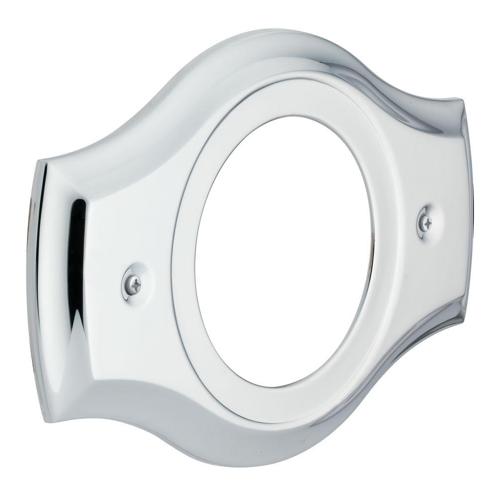 Moen 5 5 In Dia Metal Remodeling Cover Plate For 2 And 3 Handle