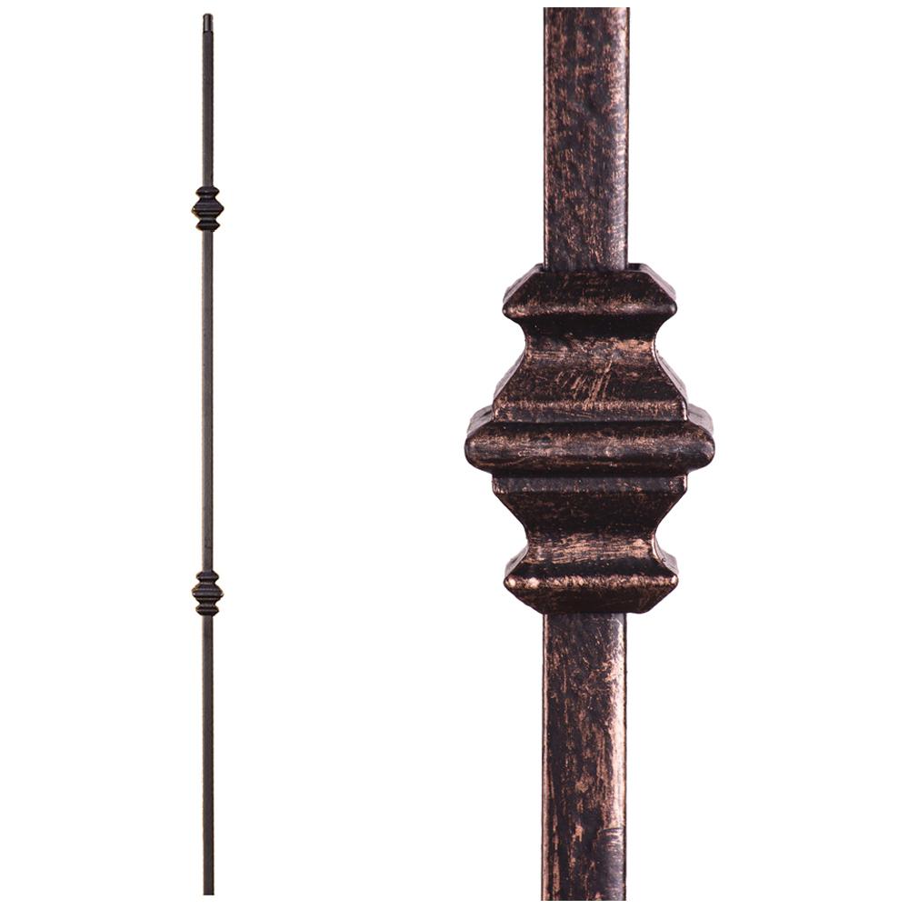 HOUSE OF FORGINGS Designer Square 44 in x 0 625 in Oil