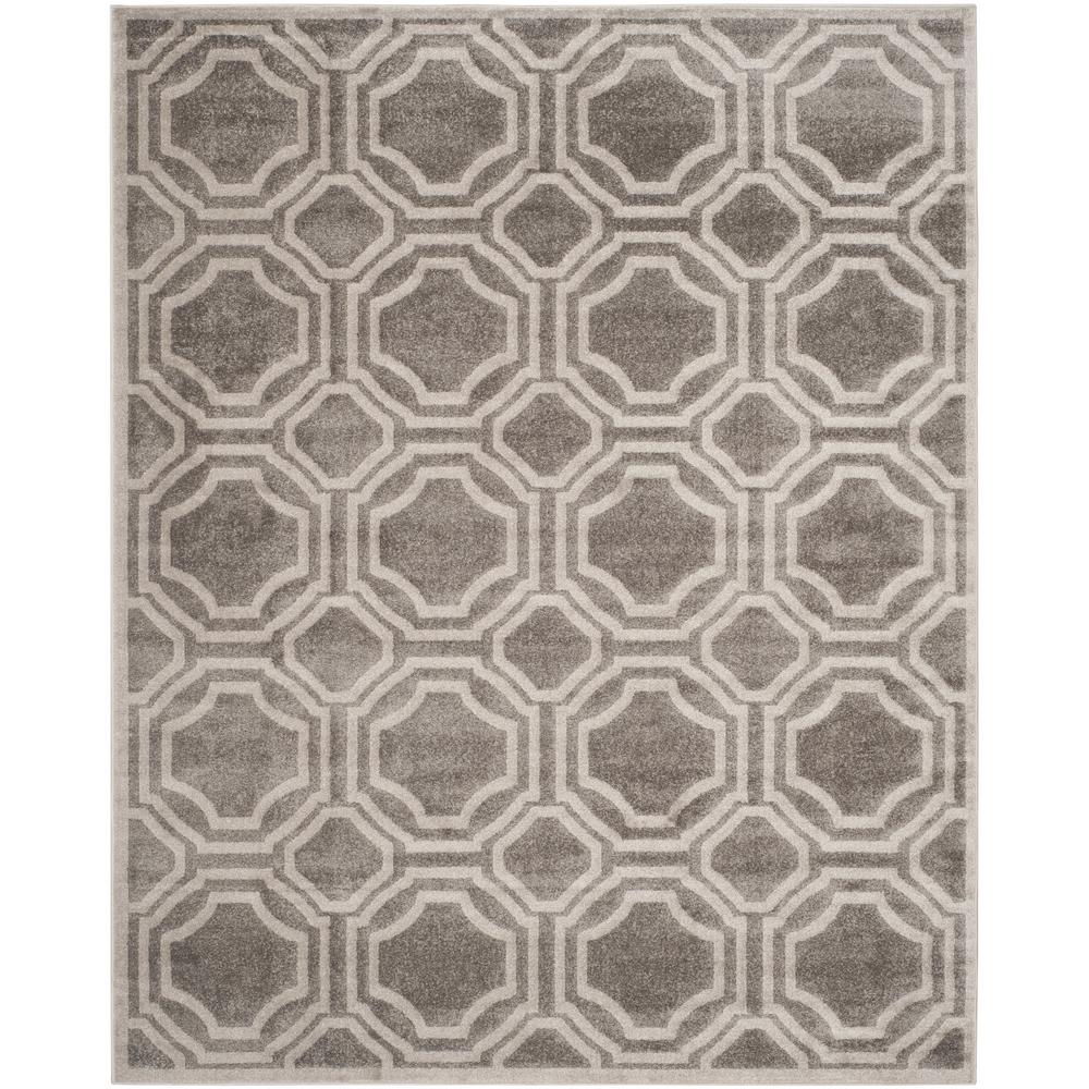 Safavieh Amherst Gray Light 9 Ft X 12 Indoor Outdoor Area Rug