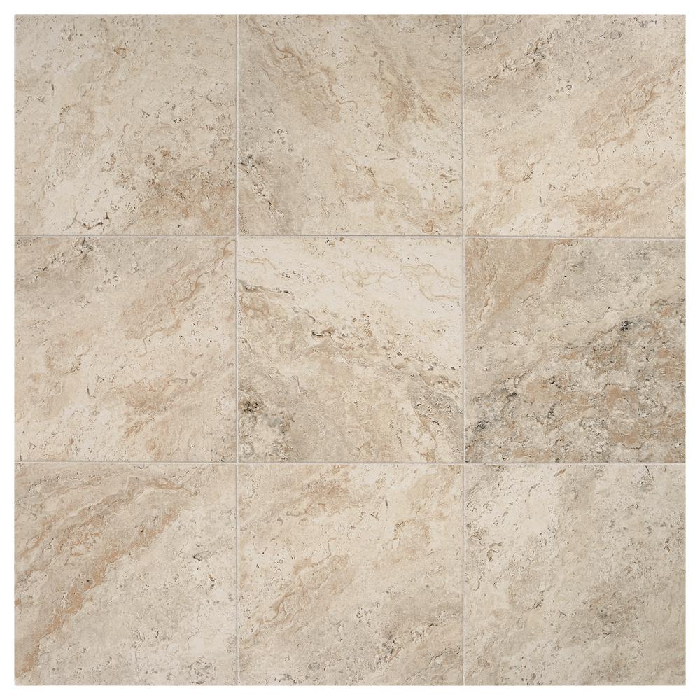Daltile Catalina Canyon Noce 18 in. x 18 in. Porcelain Floor and Wall