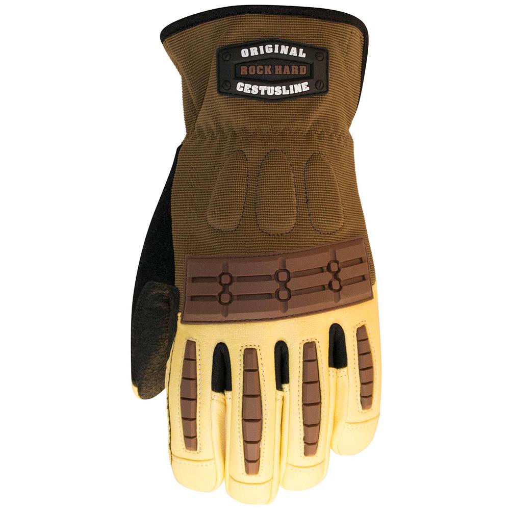 Stanley Men's Medium Goatskin Hammer Guard GlovesS77692 The Home Depot