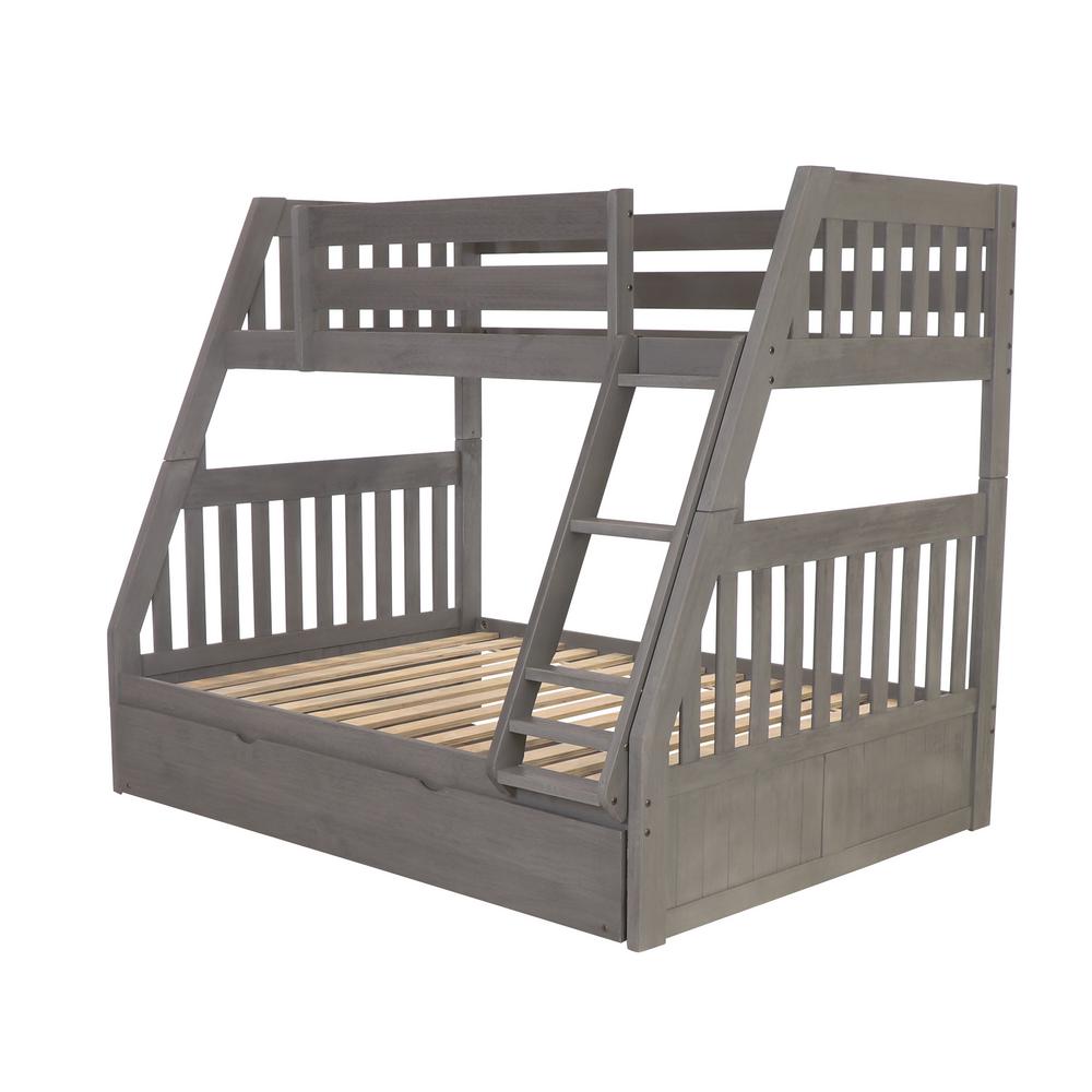 amani full over full bunk bed with trundle