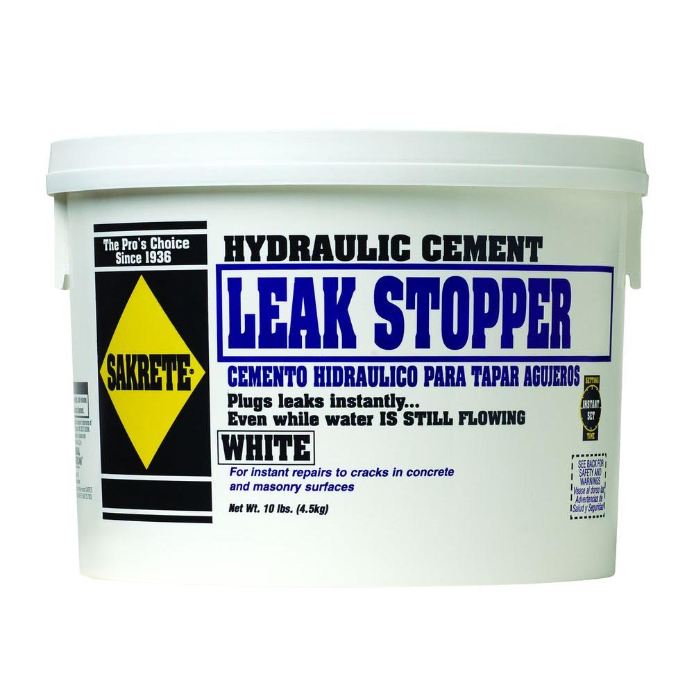 SAKRETE 10 lb. White Leak Stopper-65450005 - The Home Depot