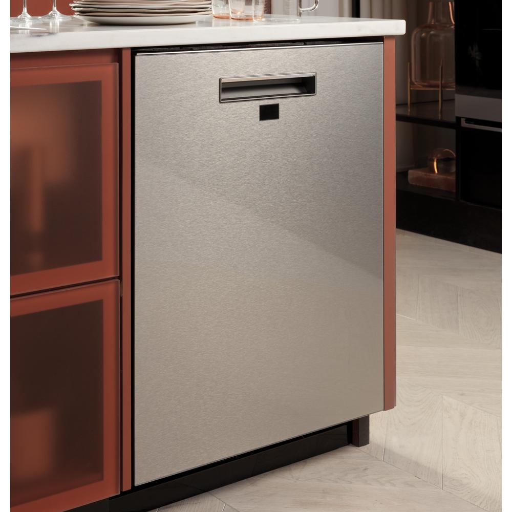 Cafe Smart Top Control Tall Tub Dishwasher In Platinum Glass With