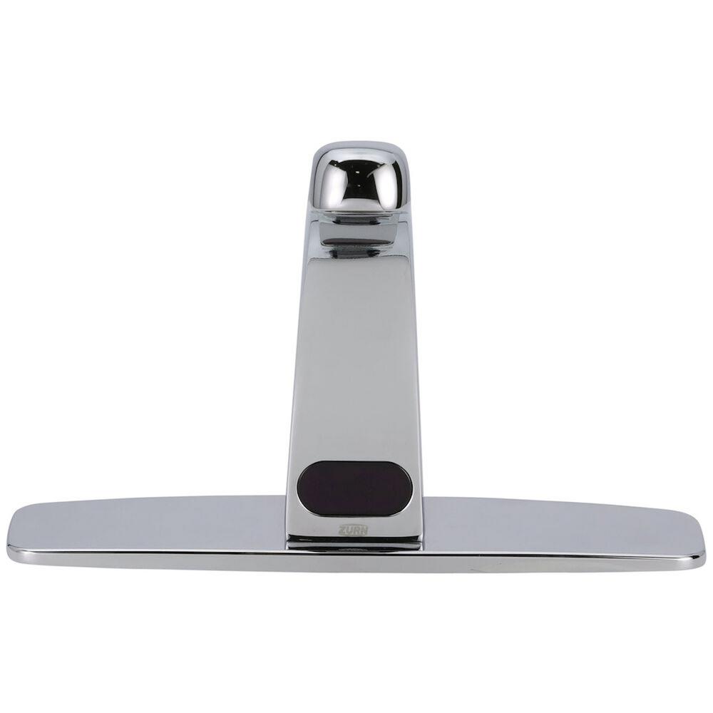 UPC 670240000865 product image for Zurn Battery-Powered Single Hole Touchless Bathroom Faucet in Polished Chrome | upcitemdb.com