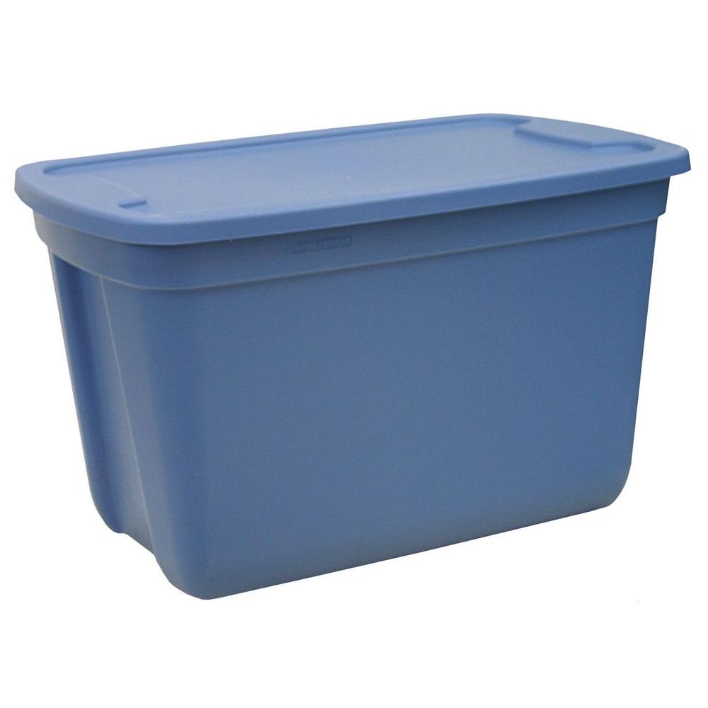 Hdx 20 Gal Storage Tote In Grey