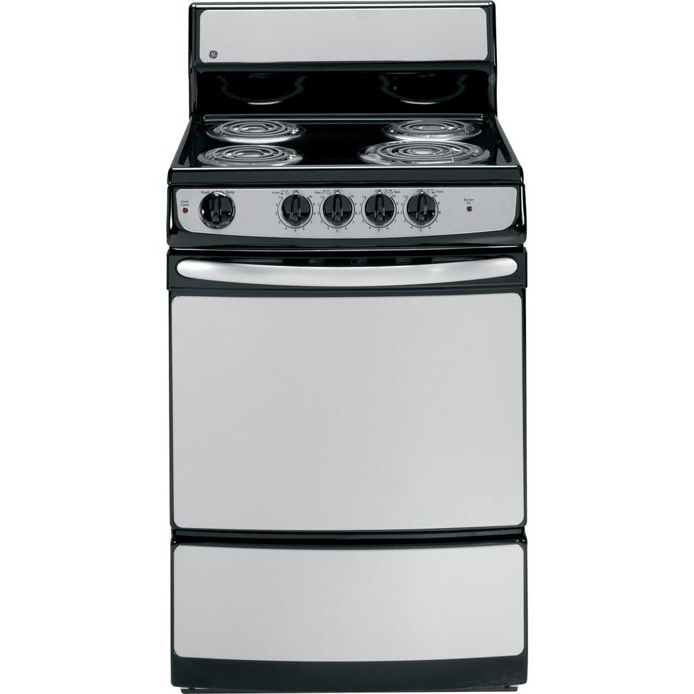 Hotpoint 24 in. 3.0 cu. ft. Electric Range in White-RA724KWH - The ... Hotpoint 24 in. 3.0 cu. ft. Electric Range in White-RA724KWH - The ...
