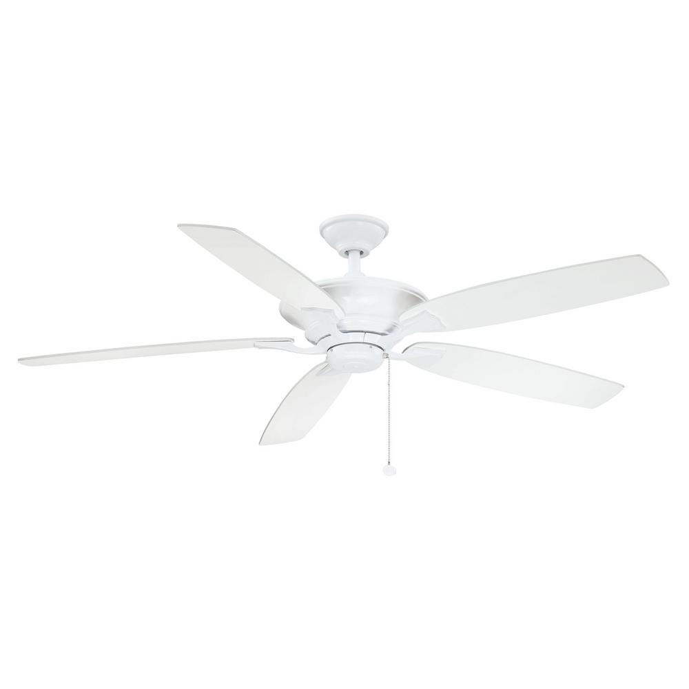 Ashburton 60 In Indoor White Ceiling Fan