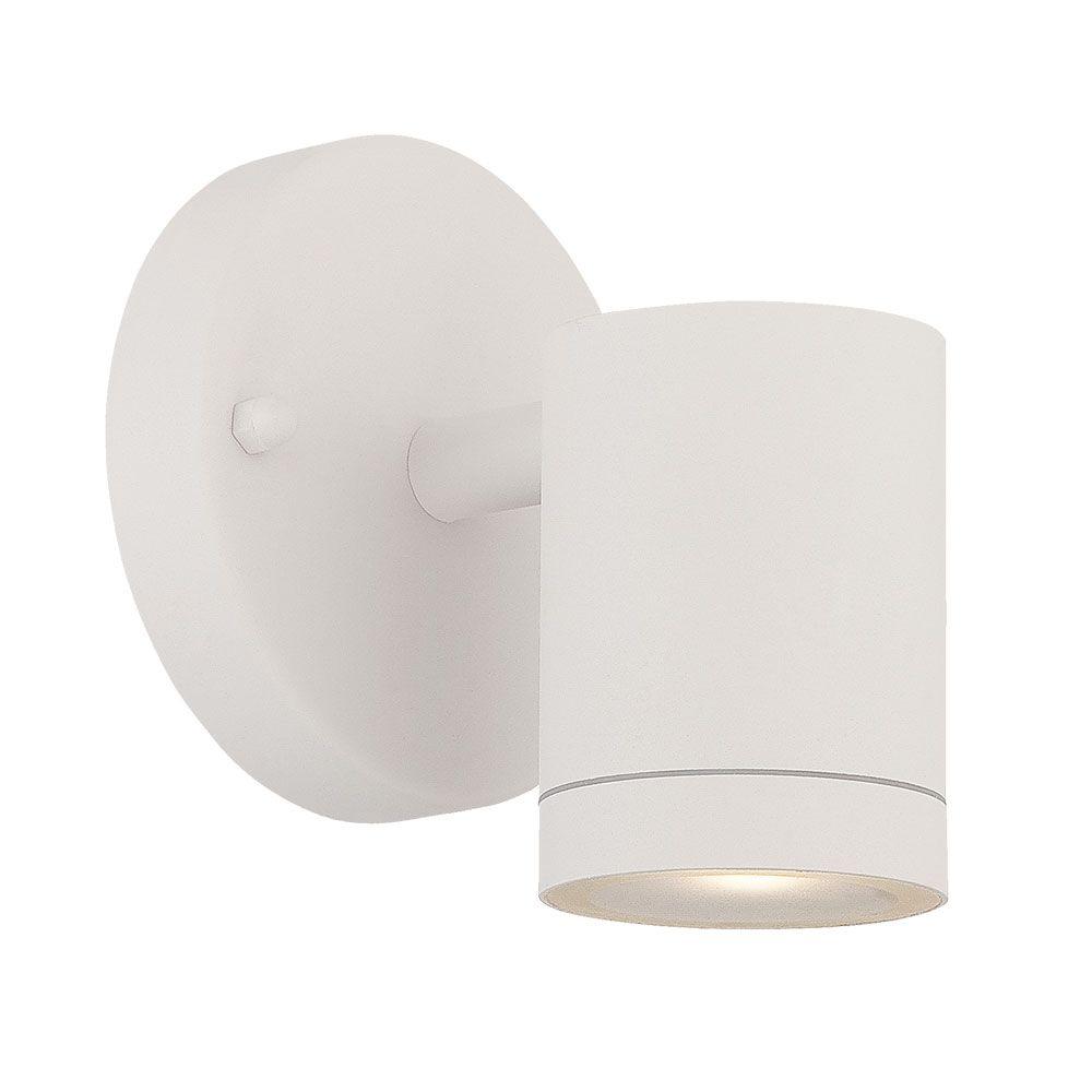 Acclaim Lighting 1Light Textured White Integrated LED Wall Sconce