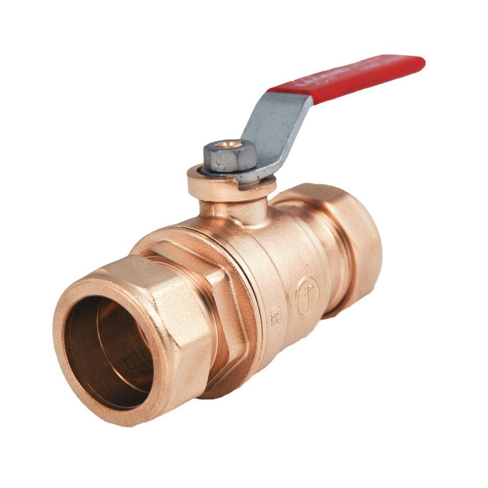 valve ball compression brass end legend lead drain push connect valves depot homedepot