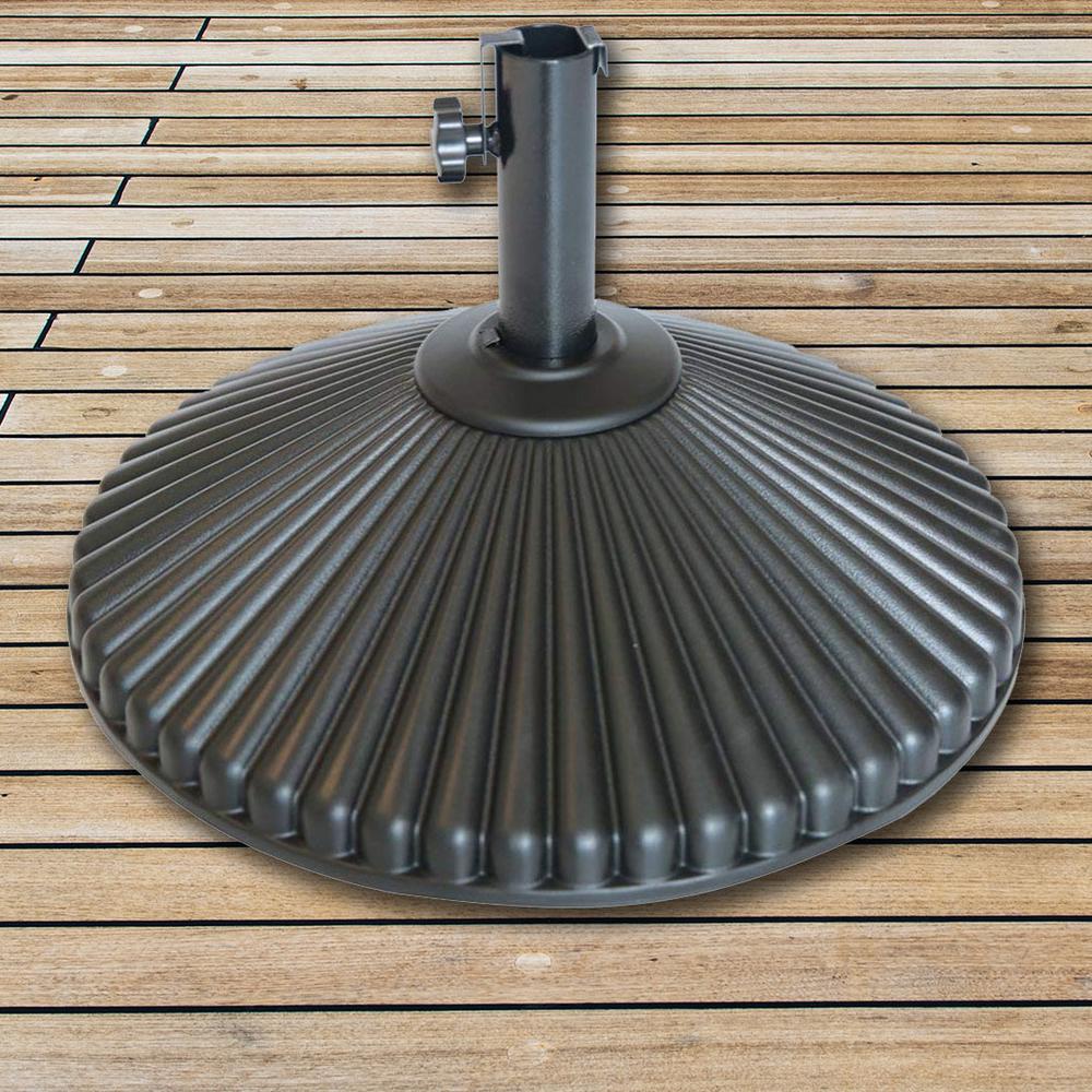 50 lb umbrella base with wheels
