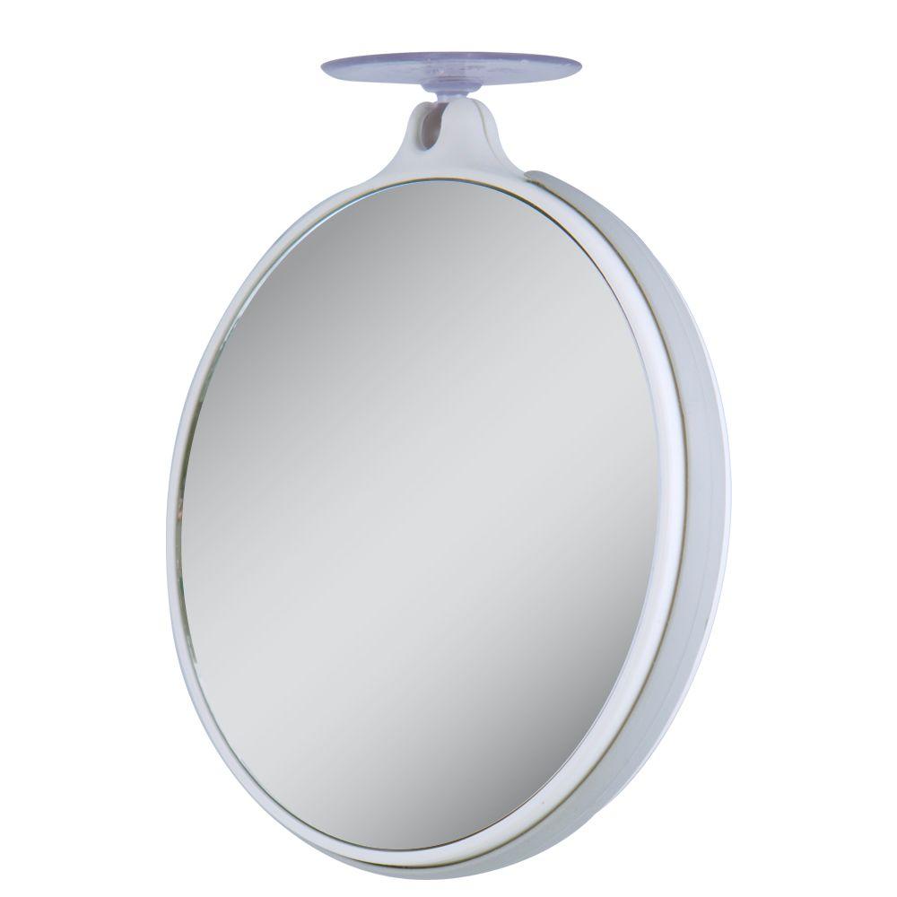 Zadro 5x 10x Magnification Spot Makeup Mirror In White