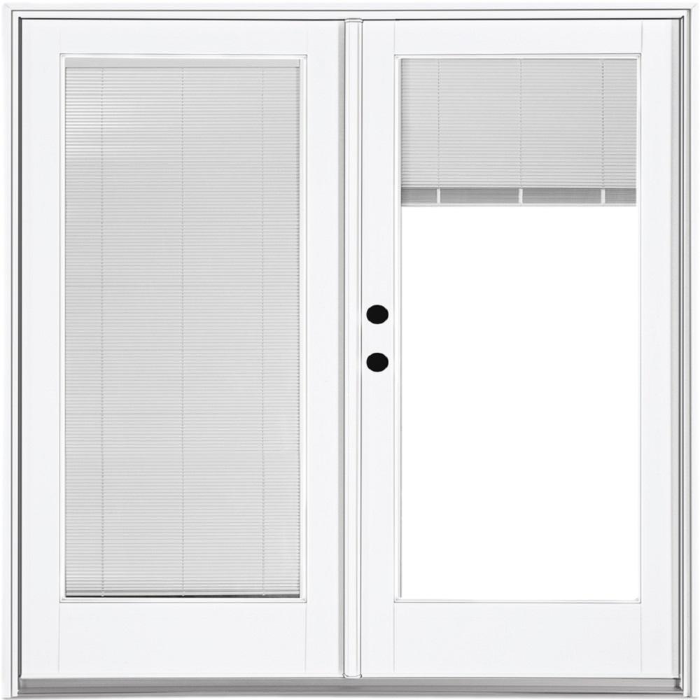 Blinds Between The Glass Right Hand Inswing 72 X 80 Patio Doors Exterior Home Depot - Double Inswing French Patio Doors Blinds Between The Glass Right Hand Inswing 72 X 80 Patio Doors Exterior Home Depot - Double Inswing French Patio Doors