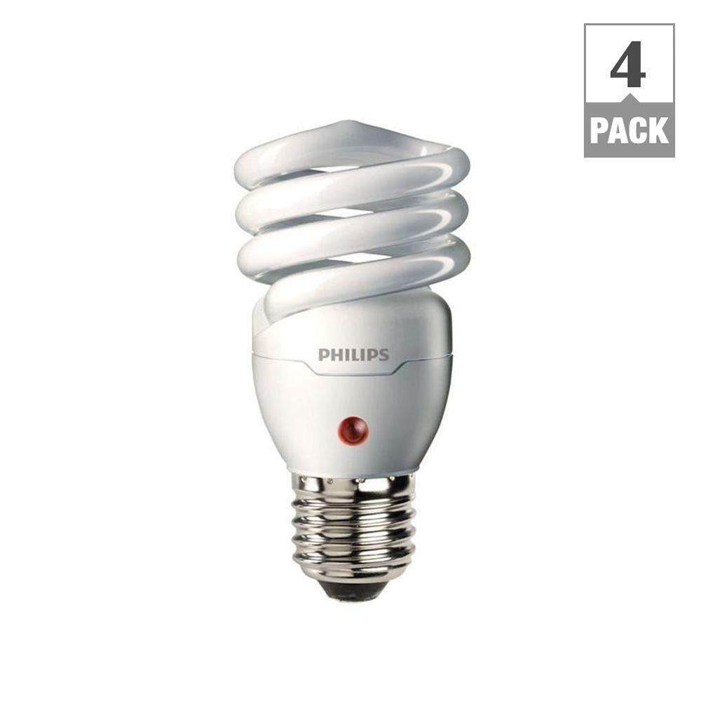 Indoor Outdoor Dusk To Dawn Light Control Socket For Cfl Led Bulbs Philips 60 Watt Equivalent Cfl Light Bulb Soft White Spiral Dusk Defiant Led To Dawn In Control