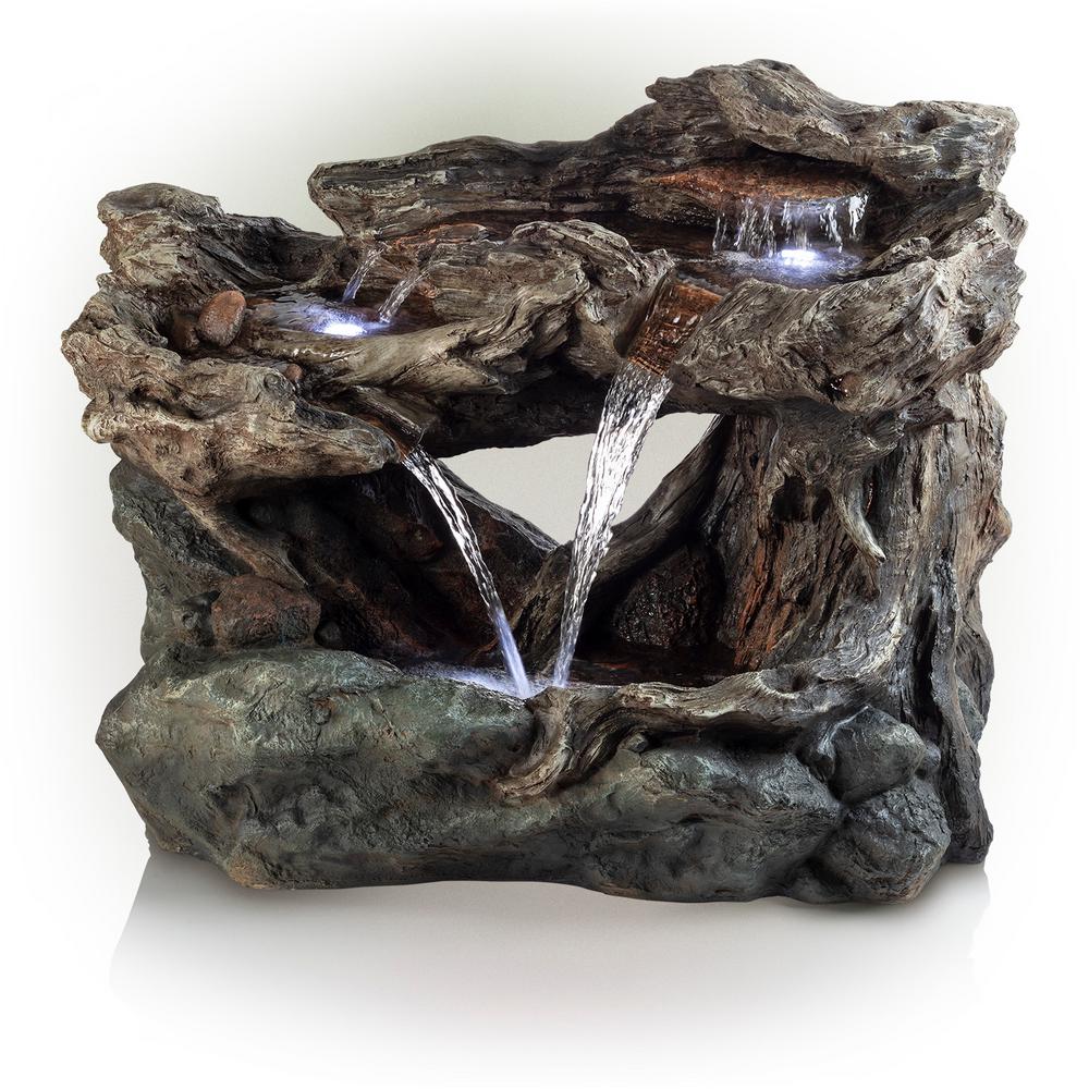 Waterfall Stone Fountains Outdoor Decor The Home Depot - Outdoor Waterfall Home Depot Waterfall Stone Fountains Outdoor Decor The Home Depot - Outdoor Waterfall Home Depot