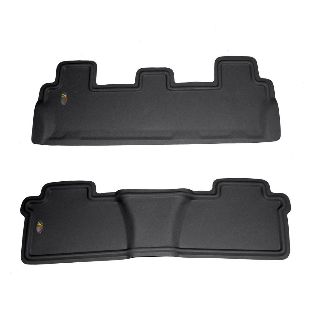 Lund 783074-G Catch-It Carpet Grey Rear Seat Floor Mat Set of 2