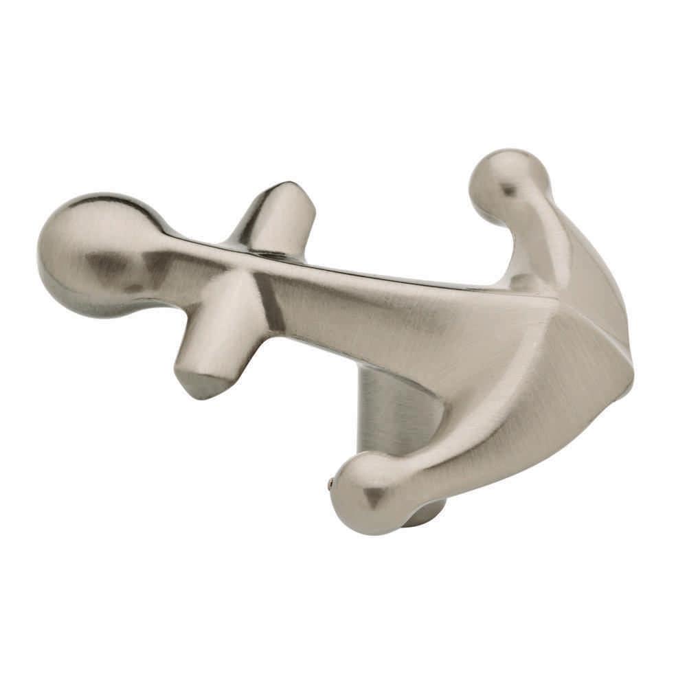 Liberty Anchor 1 3 4 In 46mm Satin Nickel Cabinet Knob P32411c