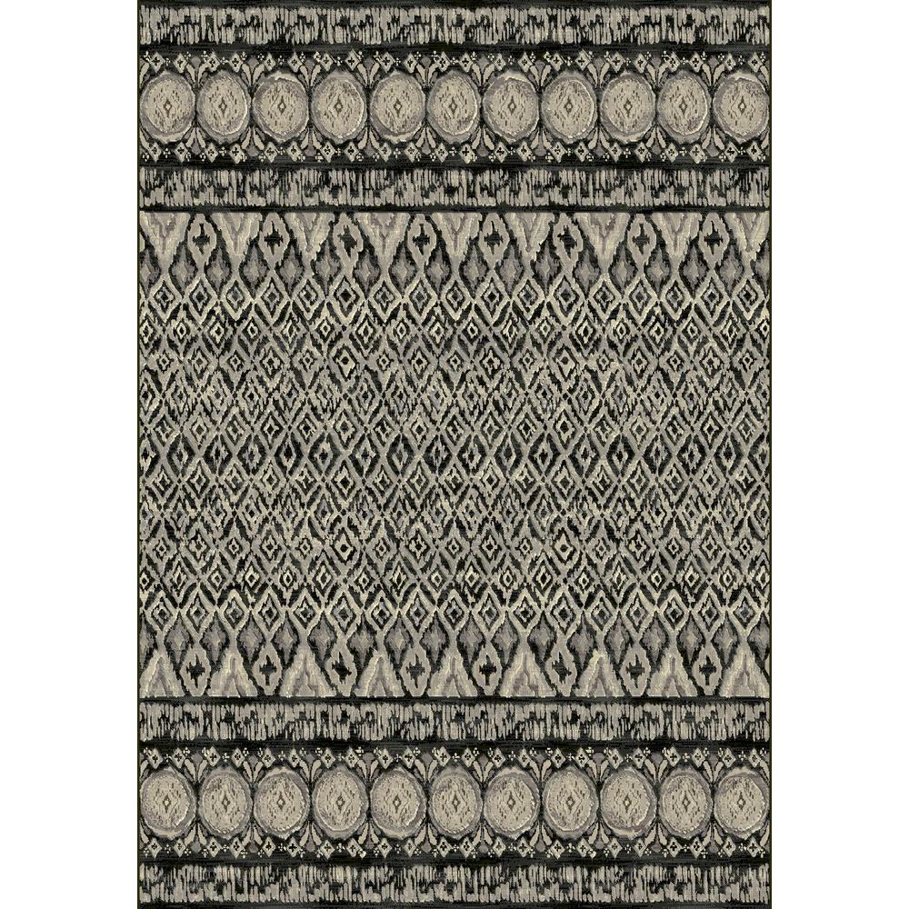 Dynamic Rugs Eclipse Grey 5 Ft 3 In X 7 Indoor Area Dynamic Rugs Eclipse Grey 5 Ft 3 In X 7